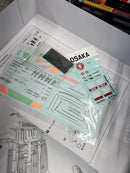NuNu Hobby PLATZ 1/24 Honda Civic EF9 '92 (AIDA) Jaccs OPEN BOX+ Extras