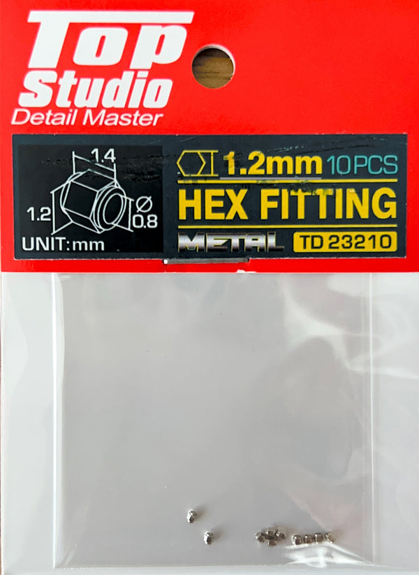 Top Studio TD23210 - 1.2mm Hex Fitting