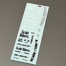 Scale Riders Water Slide Decal