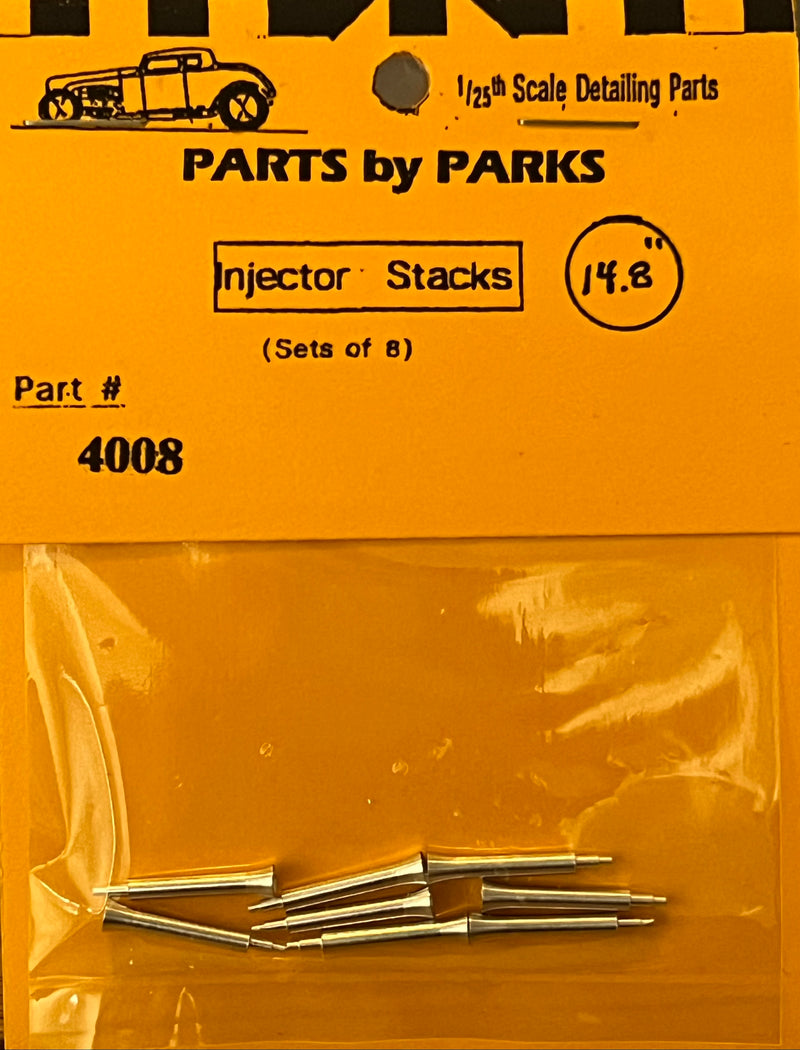 PARTS BY PARKS PBP-4008 Hilborn Style Injector Stacks