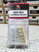 Hobby Design - 1/24 Motor Oils Kits HD03-0643