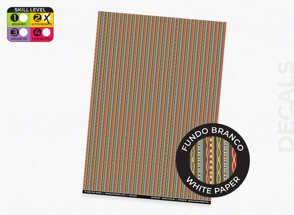 Mr. Model MM01078 - Mexican Blanket 4 Decal