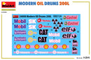 MiniArt 1/24 Modern Oil Drums 200L