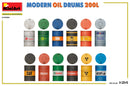 MiniArt 1/24 Modern Oil Drums 200L
