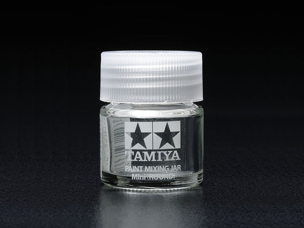 Tamiya Paint Mixing Jar Mini Round (10ml Bottle)