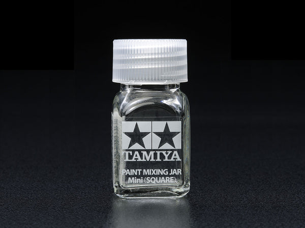 Tamiya Paint Mixing Jar Mini Square (10ml Bottle)