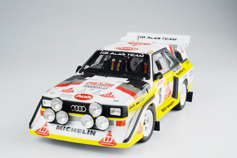 NuNu Hobby Beemax 1/24 Series: Audi Sport Quattro S1 [E2] '86 Monte Carlo Rally