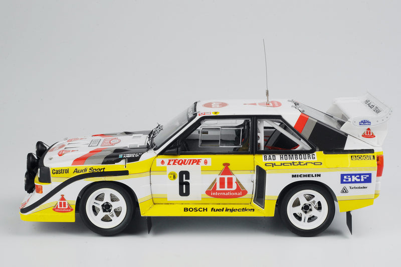 NuNu Hobby Beemax 1/24 Series: Audi Sport Quattro S1 [E2] '86 Monte Carlo Rally