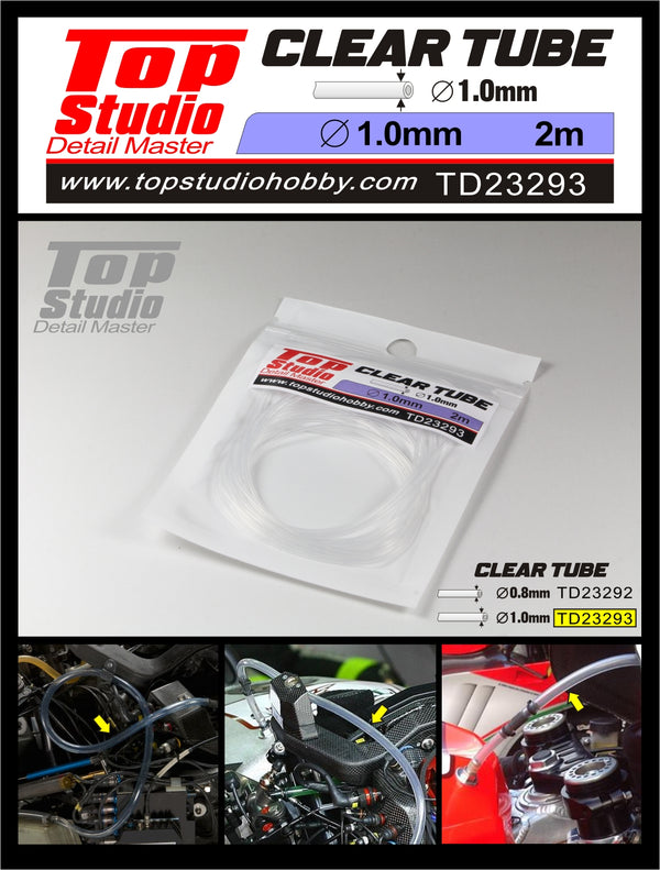Top Studio 1.0mm Clear Tube TD23293