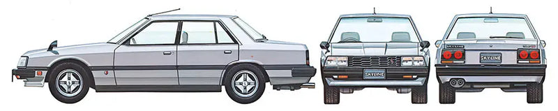 Tamiya 1/24 Nissan Skyline Sedan 2000 Turbo GT-E・S