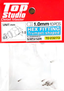 Top Studio TD23273 1.0mm Hex Fitting Trumpet-shaped