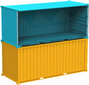 Fujimi 1/24 CAR NEXT Series, 20ft Container (Light Blue)