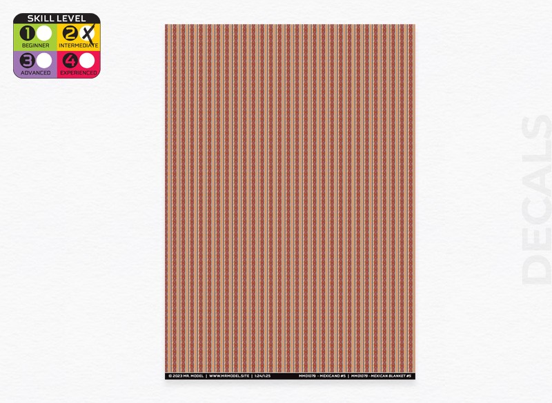 Mr. Model MM01079 - Mexican Blanket 5 Decal
