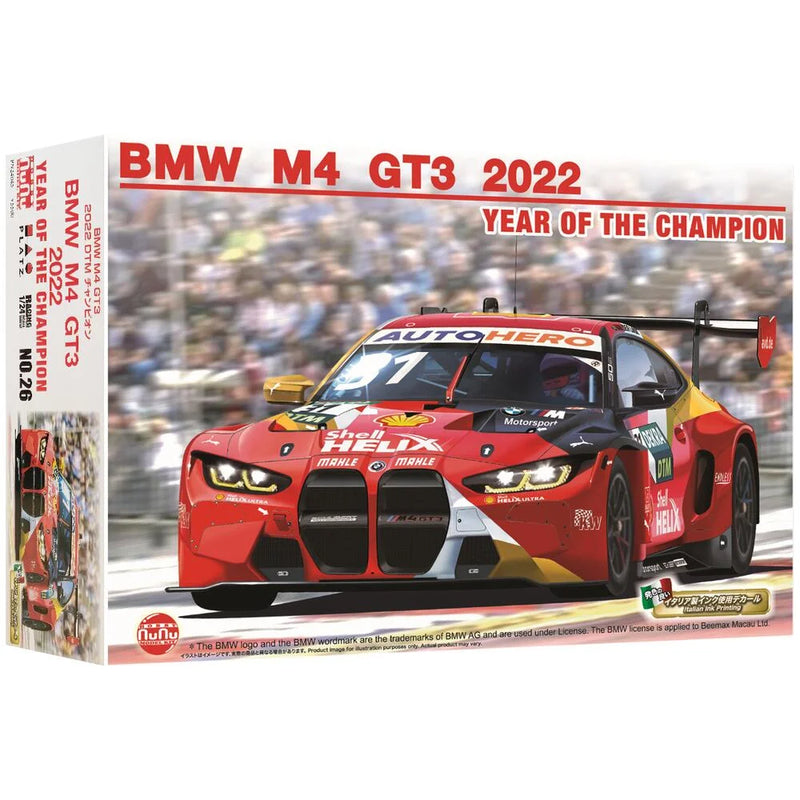 NuNu Hobby Platz 1/24 BMW M4 GT3 2022 DTM Year of Champion