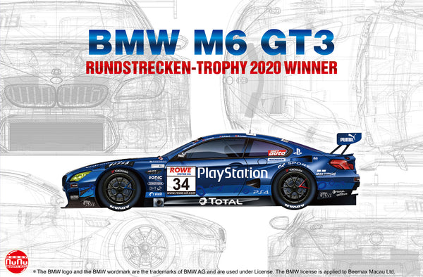 NuNu Hobby 1/24 Racing Series: BMW M6 GT3 Rundstrecken-Trophy 2020 Winner