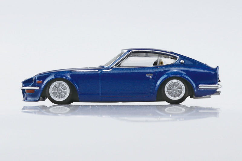 Aoshima 1:64 Liberty Walk Grachan Series 14 S30 Fairlady Z 1969 (S30) Blue Open Box