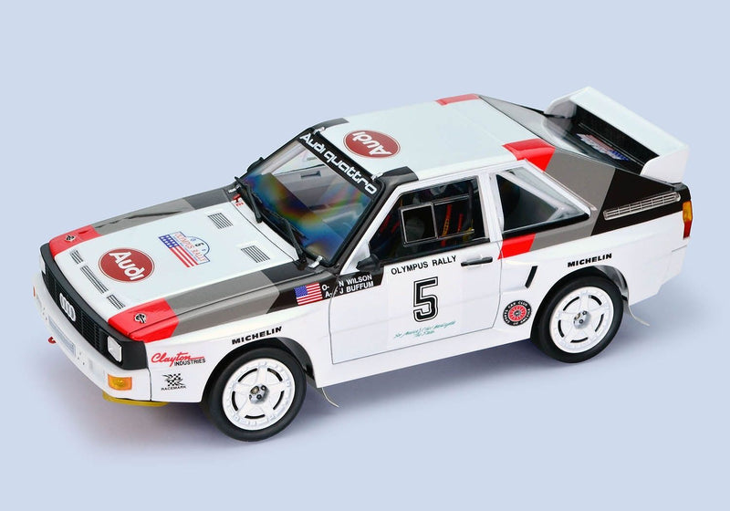 NuNu Hobby PLATZ 1/24 Audi Sport Quattro S1 '86 US Olympus Rally