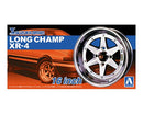 Aoshima 1/24 LONG CHAMP XR-4 16" Tire & Wheel Set
