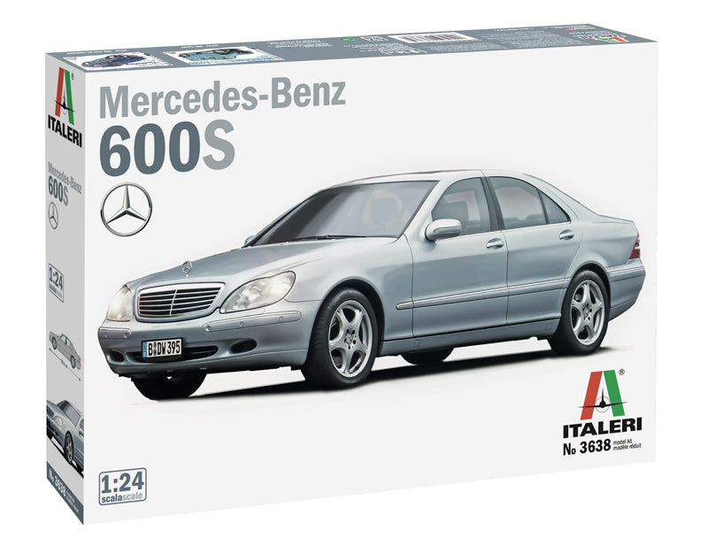 ITALERI 1/24 Mercedes Benz 600S Car