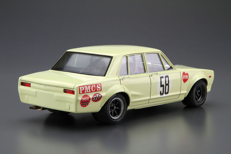 Aoshima 1/24 Nissan PGC10 Skyline 2000GT-R JAF GRAND PRIX '70