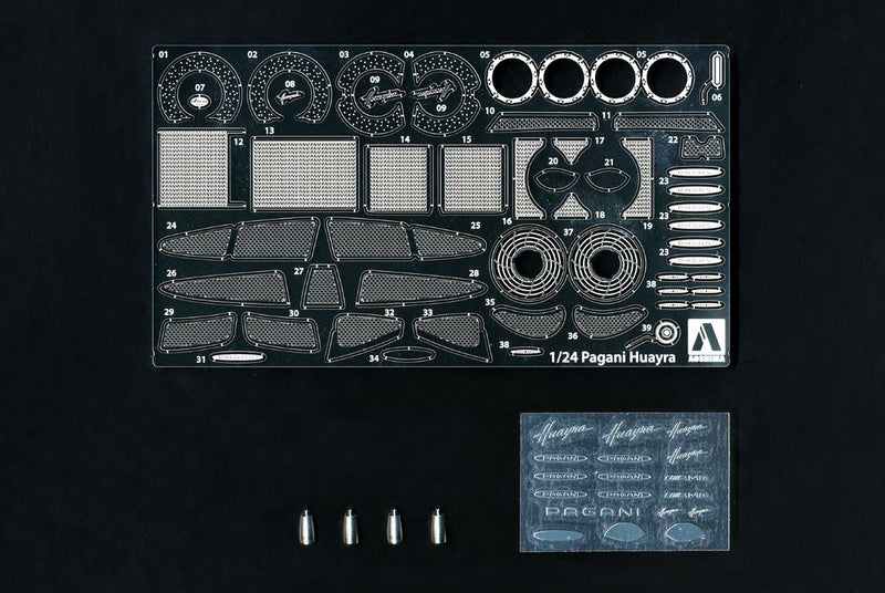 Aoshima 1/24 PAGANI HUAYRA Common Detail Up Parts