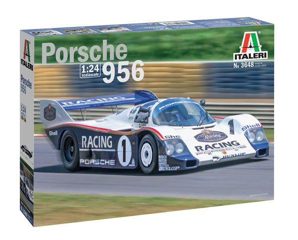ITALERI 1/24 Porsche 956 #1 Race Car Dented Box