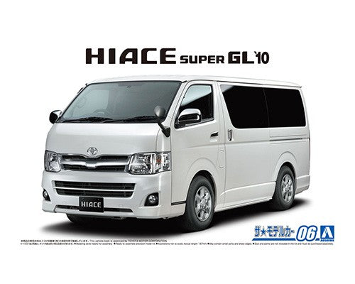 Aoshima 1/24 Toyota TRH200V Hiace Super Gl'10