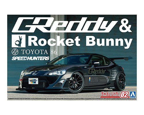 Aoshima 1/24 ZN6 Toyota 86 '12 Greddy&Rocket Bunny Volk Racing Ver.