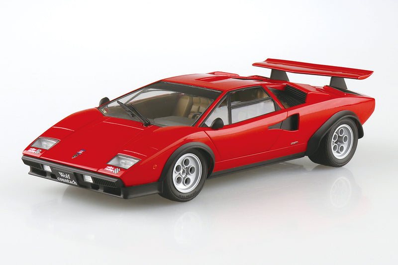 Aoshima 1/24 '75 Wolf Countach Version 1