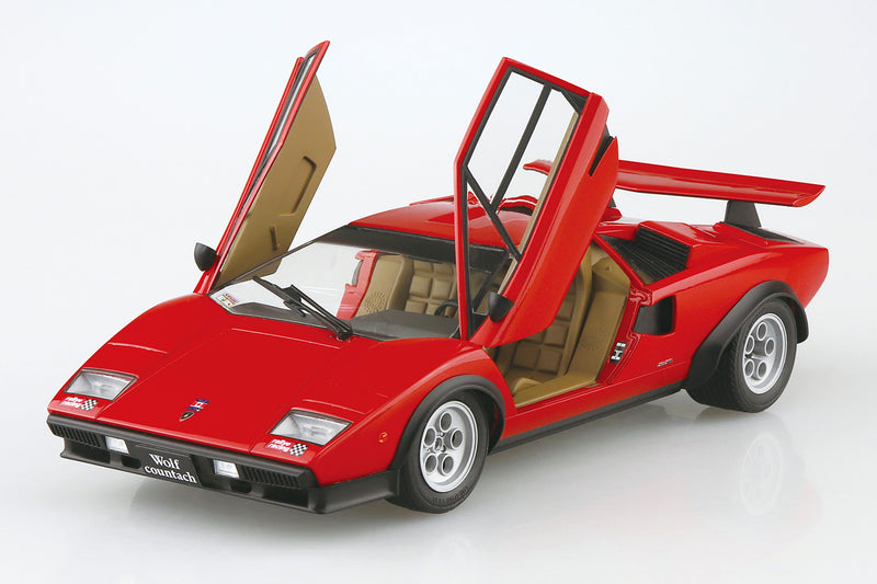 Aoshima 1/24 '75 Wolf Countach Version 1