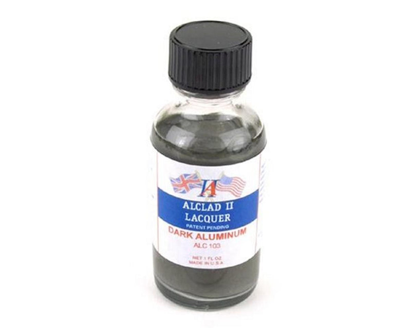 ALCLAD II ALC-103 1oz. Bottle Dark Aluminum Lacquer