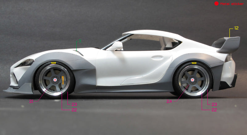 ZoomOn Z095 Toyota Supra A90 ‘‘SH’’ wide body kit