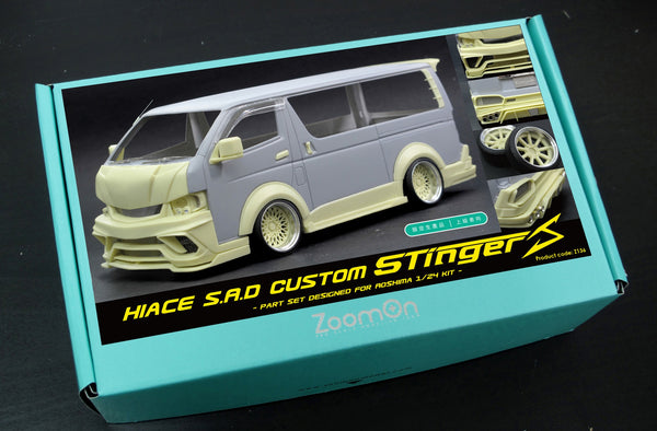 ZoomOn Z136 Hiace S.A.D Custom Stinger J part set