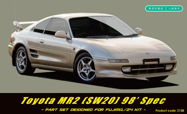 ZoomOn Z138 Toyota MR2 (SW20) 98’ spec part set