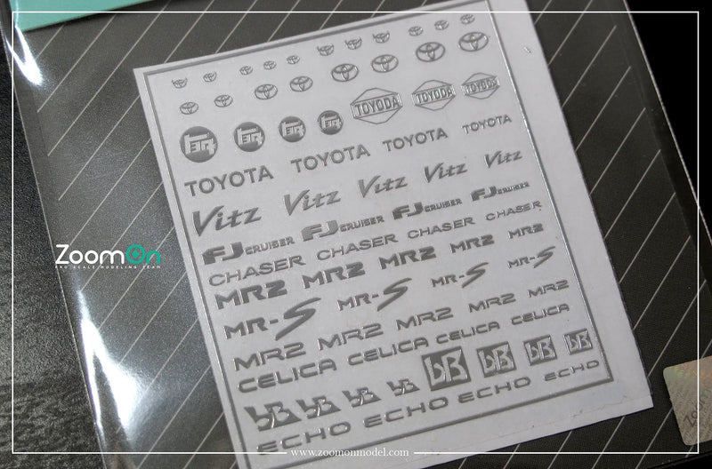 ZoomOn ZD045 Toyota logo metal sticker (B)