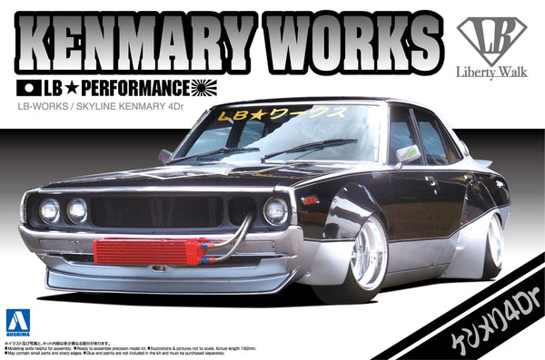 AOSHIMA 1/24 SCALE Model Kit 051269 - LB-Works Nissan Skyline Hakosuka Works 4Dr EUR 58,99 - FR AOSHIMA 1/24 SCALE Model Kit 051269 - LB-Works Nissan Skyline Hakosuka Works 4Dr EUR 58,99 - FR
