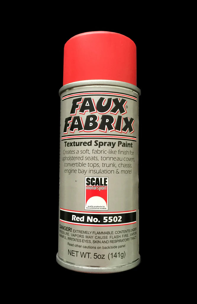 Scale Motorsport FAUX FABRIX TEXTURED SPRAY PAINT 5502