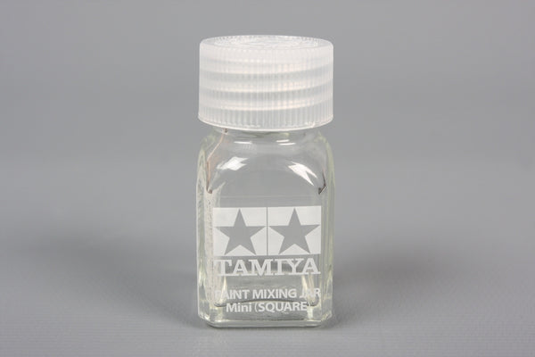 Tamiya Paint Mixing Jar Mini Square (10ml Bottle)