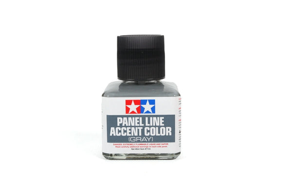 Tamiya Gray Panel Line Accent Color (40ml Bottle)