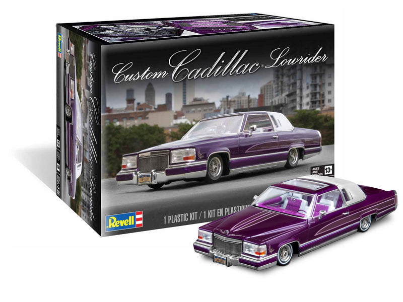 REVELL 1/25 Cadillac Custom Lowrider OPEN BOX