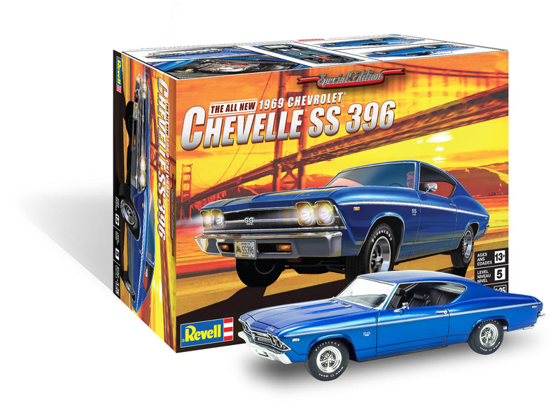 REVELL - 1/25 1969 Chevy Chevelle SS396 w/Firestone Tires