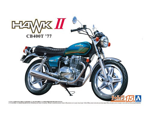 Aoshima 1/12 Honda CB400T Hawk-II '77