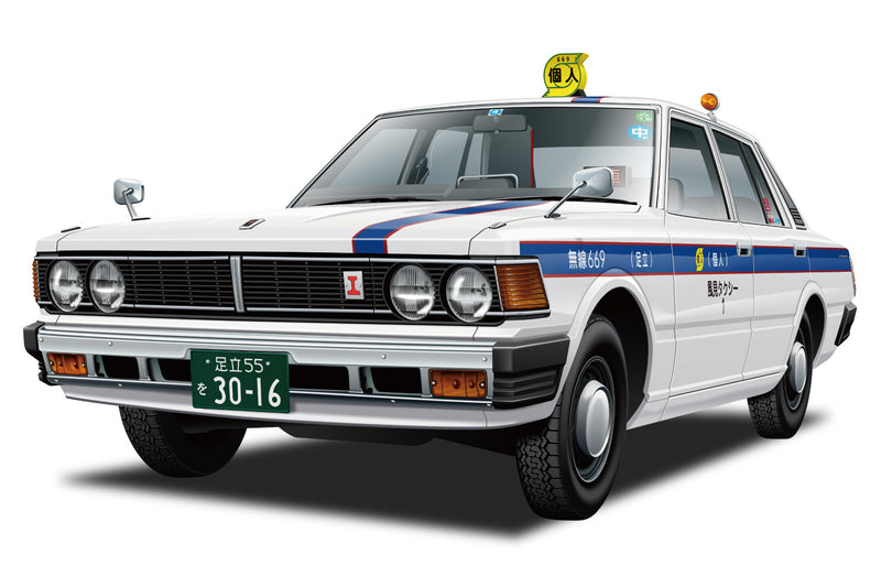 Aoshima 1/24 430 Cedric Sedan 200 Standard Privately Owned Taxi