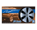 Aoshima 1/24 GARSON D.A.D ZUENGLEIN 20inch Tire & Wheel Set