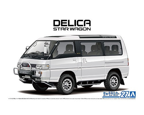 Aoshima 1/24 Mitsubishi P35W Delica Star Wagon '91