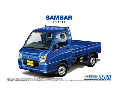 Aoshima 1/24 Subaru TT2 SAMBAR Truck WR Blue Limited 2011