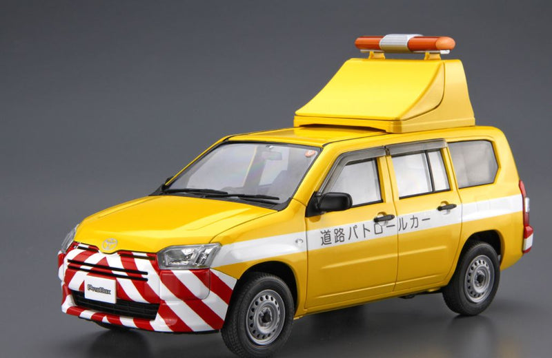 Aoshima 1/24 Toyota NCP160V Probox '14 Patrol Car