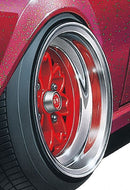 Aoshima 1/24 YAYOI 14inch Tire & Wheel Set