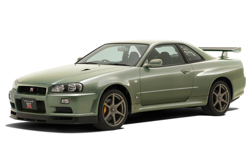 Aoshima 1/32 Nissan R34 Skyline GT-R Nur(Millennium Jade)