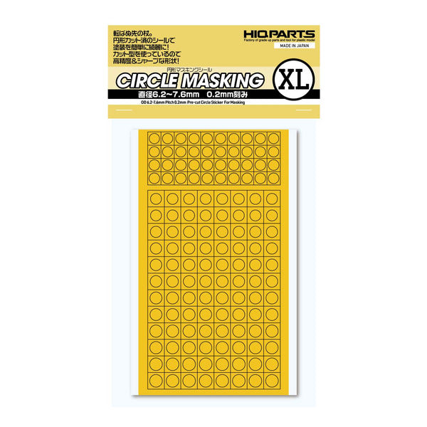 HIQ Parts - Circular masking sticker XL (1 sheet included)